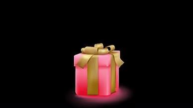 情人节礼盒活动礼包礼物视频的预览图